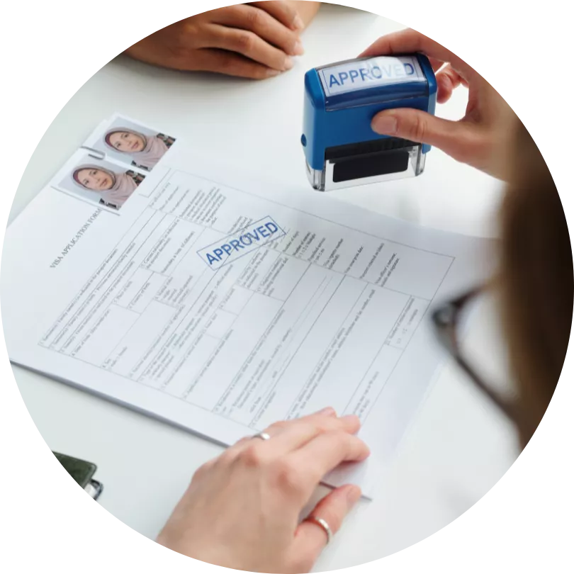 Pre-Scrutiny and Application Acceptance - AVSM SOLUTIONS VISA PROCESSING SERVICE